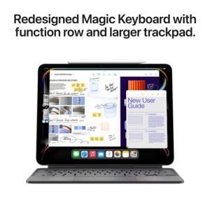 Apple 11" iPad Pro M4 Chip (Standard Glass, 256GB, Wi-Fi + 5G LTE, Space Black)